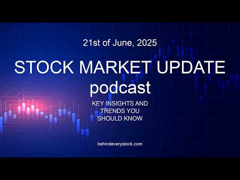 📈 Stock Market Update – June 21, 2025