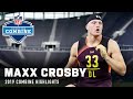 Maxx Crosby (Eastern Michigan, DL) 2019 NFL Combine Highlights