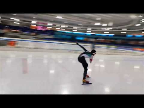 Schaatscircuit 2019-03-04 - Heerenveen - 1000m - Boris Leikin vs Koen Lippens
