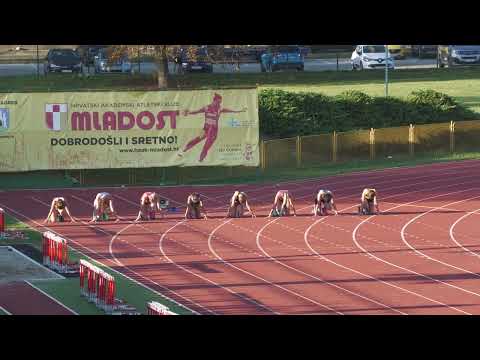 100m [Ž], FINALE, zlatna Vita Penezić - Pojedinačno PH za mlađe seniore i seniorke 2023