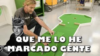 Soy el puto rey del minigolf