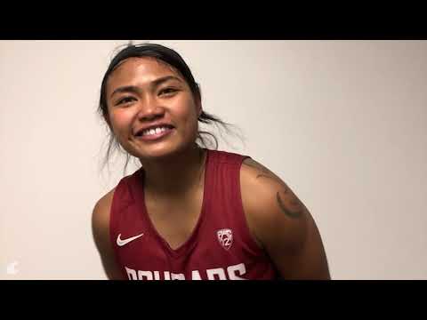 Chanelle Molina after UW win!  Dec. 30