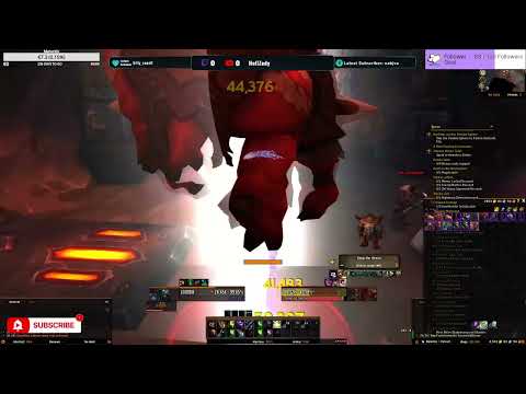 World Of Warcraft Dragonflight - Blackrock Foundry and Hellfire Citadel Mythic Druid