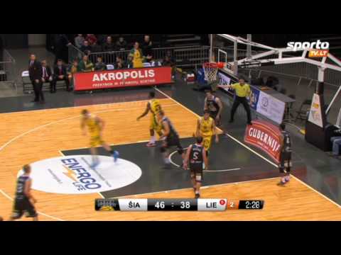 Šiauliai vs Liepaja/Triobet highlights 05-02-2014