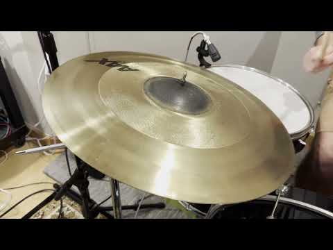 Sabian 21" Freq Ride demo video (check description for link to eBay listing)
