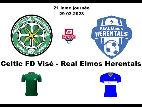 HIGHLIGHTS - Celtic FD Visé - Real Elmos Herentals ( 29-03-2024 ) Score 2-3