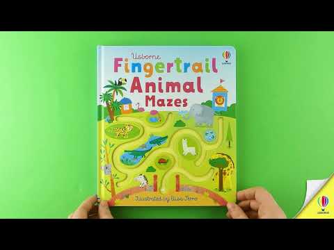 Книга Fingertrail Animal Mazes video 1