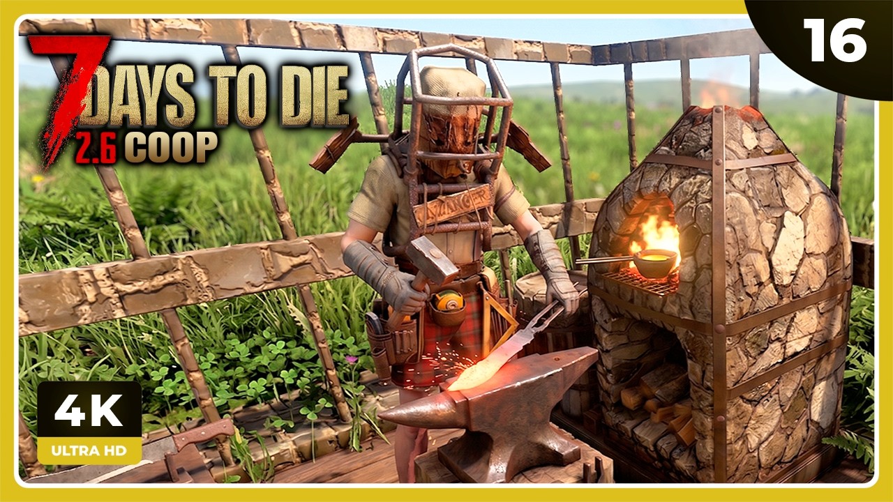 7D2D #16 | TENEMOS FORJA COMPLETA | 7 DAYS TO DIE Gameplay Español