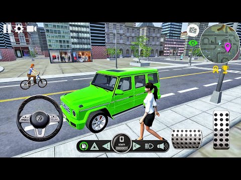 Mercedes Benz G-Class Car Driving in City - Android Gameplay