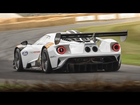 NEW Ford GT MkII Track-Only Car Sound - Accelerations, Start Up & Fly Bys!