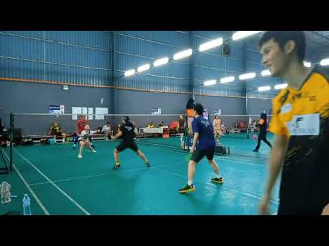 Badminton LSJ 3 Mixed Double SemiPro - Chong Jian Sheng / Yap Rui Chen Vs Firdaus Azman / Ng Wen Xi