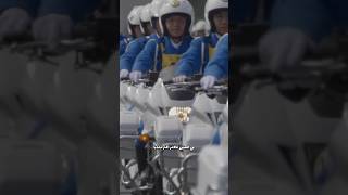 كيف يتدرب شرطة مرور الصين؟ 🤔