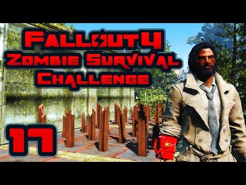 Let's Play Fallout 4: Zombie Survival Challenge - Part 17 - I Just Want To Sleep