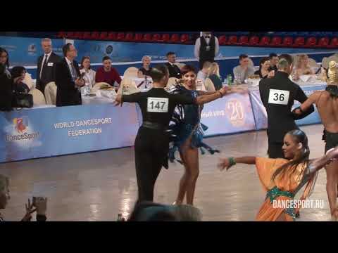 Maximilian Polosatov - Olga Khvesko, RUS, 1/8 Cha-Cha-Cha