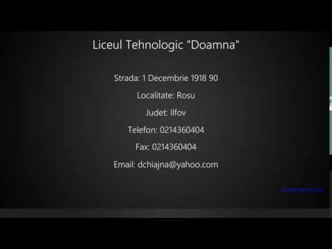 Liceul Tehnologic "Doamna" Rosu