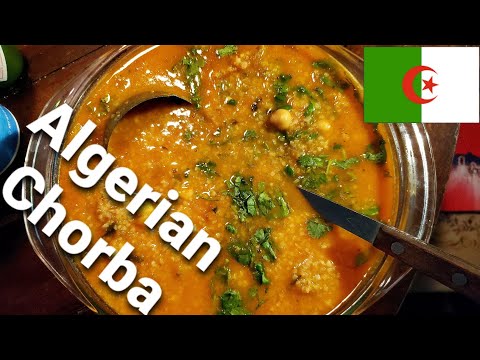 How To Make Algerian Chorba Frika English Version