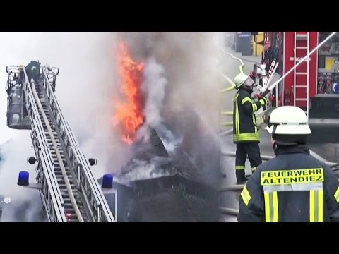 Diez: Brand in Mehrfamilienhaus