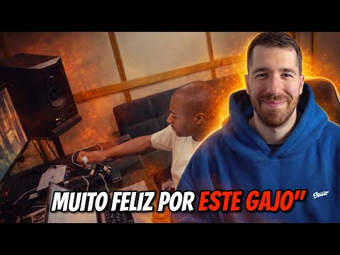 TJI REAGE AO SEU AMIGO DRUH NUMA SESSÃO DE PRODUÇÃO MUSICAL