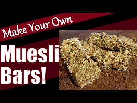 How to Make Muesli Bars - School Lunchbox Hack / Muesli Bar Recipe