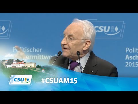 Stoiber spricht Klartext zur Leitkultur
