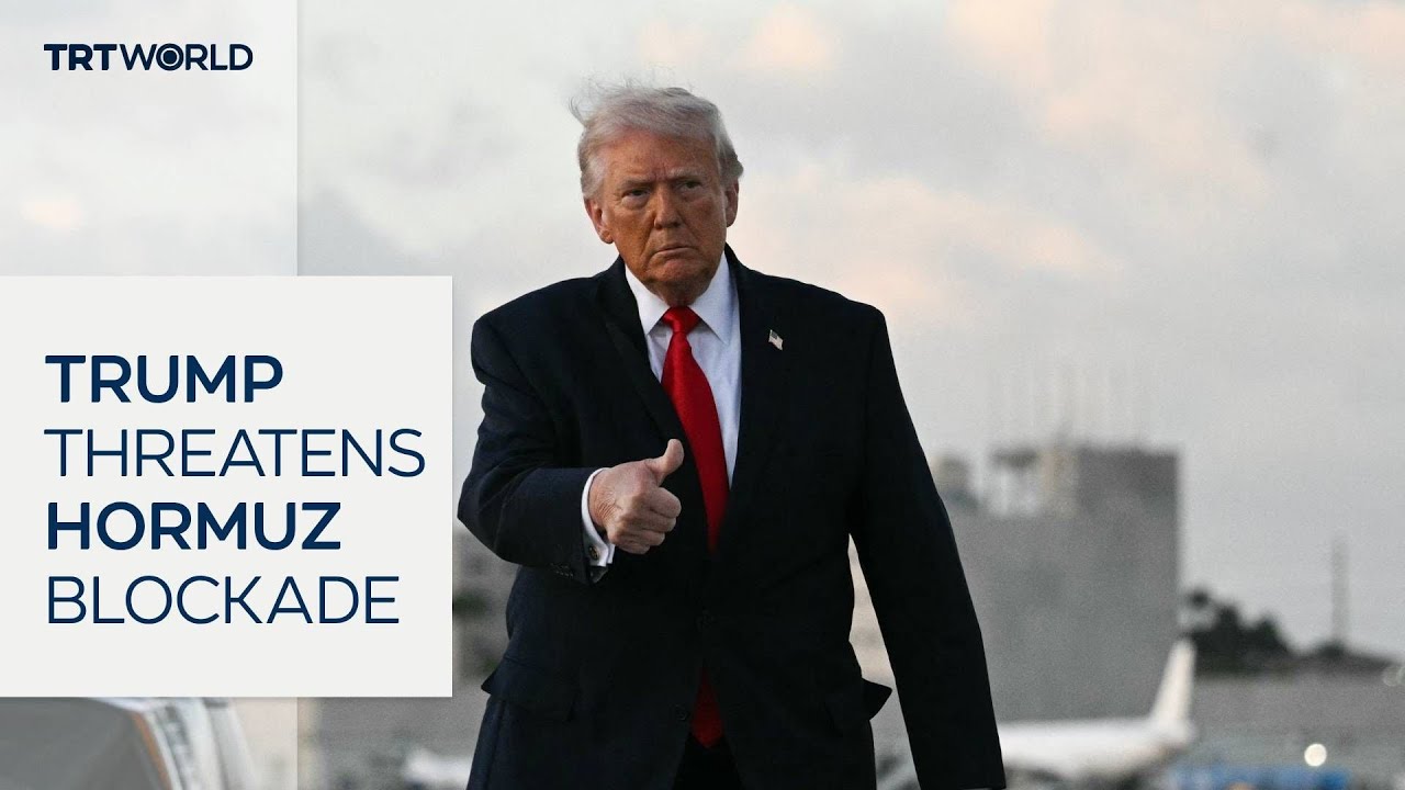 Trump threatens Hormuz blockade after talks fail