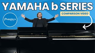 Video thumbnail for Yamaha b Series Comparison Review Video | b1 b2 b3 Upright Piano | Popplers Music by Popplers Music