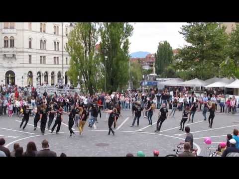 International ZOUK flash mob 2013 - LJUBLJANA, Slovenija - 21.sep.2013