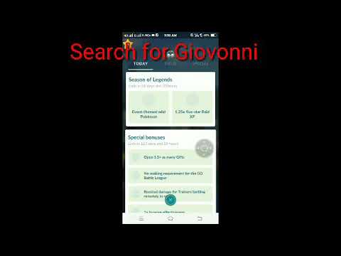 Search for Giovanni   How to defeat Team rocket leader (Giovanni)