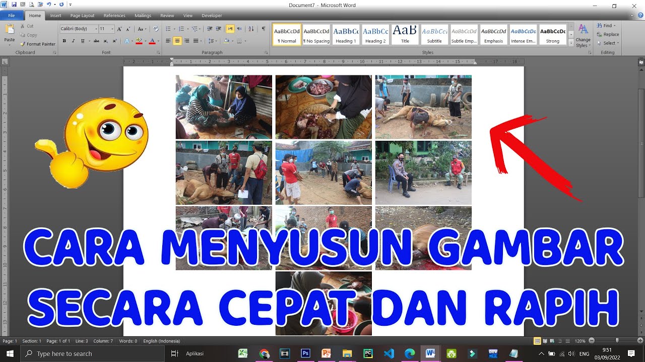 How to Arrange Images in Word Neatly