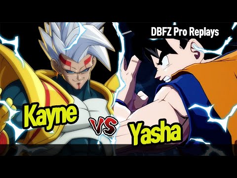 【DBFZ】 Yasha vs Kayne, Perfect calculation!! 【DBFZ Pro Replays】