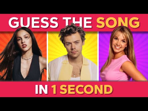 GUESS THE SONG IN 1 SECOND 🎶 | Music Quiz