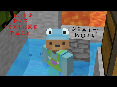 2CB Gaming - DEATH NOTE Anime 16x Minecraft Texture Pack [1.8-1.9] PvP, Bedwars