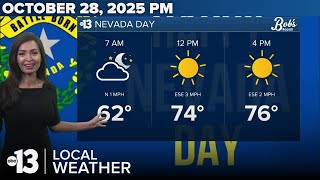 Sunny and Mild Weather Continues