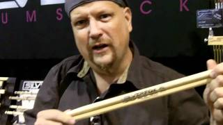 Matt Burgess SilverFox Drumsticks Endorsement - NAMM 2011
