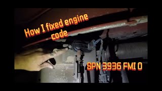 Fixing SPN 3936 FMI 0 (DPF Pressure Sensor)