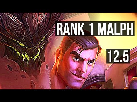 MALPHITE vs JAYCE (TOP) | Rank 1 Malph, 3/2/9 | EUW Challenger | 12.5
