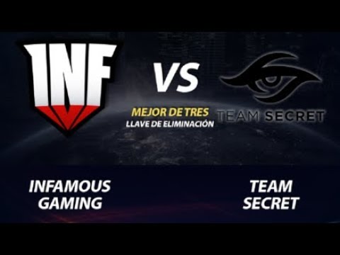 INFAMOUS VS TEAM SECRET (BO3) GAME 2 PARTIDA FINAL