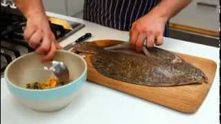 How To - prepare flatfish, from Jamie's America