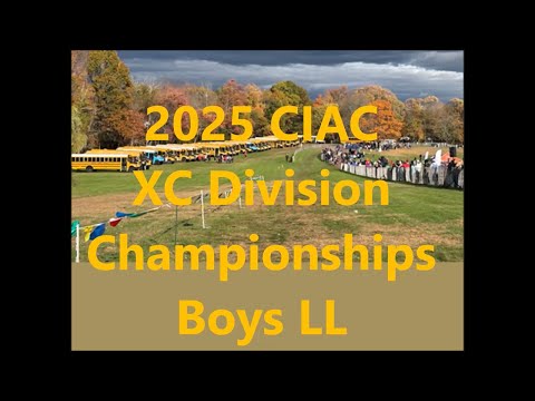 2025 CIAC Division XC Boys LL Championship Race