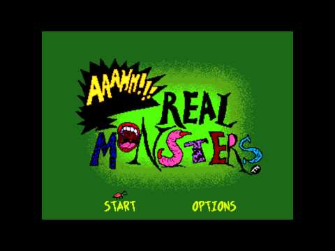 Aaahh!!! Real Monsters Super Nintendo