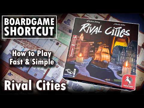 Rival Cities - Learn to Play in Minutes | Board Game Shortcut