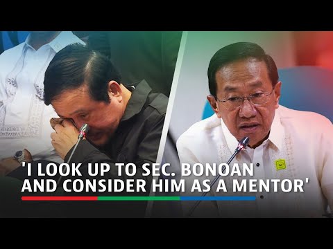 Bernardo emosyonal nang banggitin ang pagkakadawit ni Bonoan sa 'kickback scheme' | ABS-CBN News