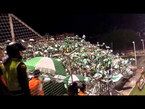 "No le falles a tu hinchada" Barra: Los del Sur &bull; Club: Atlético Nacional