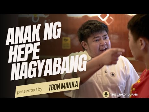 Anak ng Hepe Nagyabang sa Restaurant