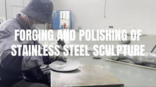 How to Mirror Polishing Stainless Steel Sculpture?