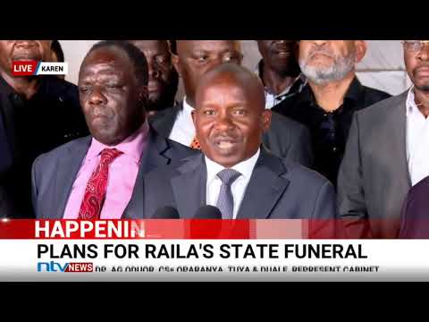 DP Kindiki: There will be a public viewing of Raila's body on October 16th in Parliament