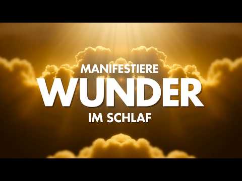 Einschlafmeditation: Manifestiere Wunder mit dem Gesetz der Anziehung | Intensiv
