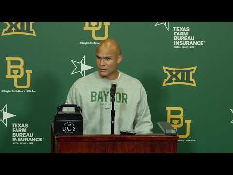 Baylor Football: Postgame Press Conference vs. UCF | November 1, 2025