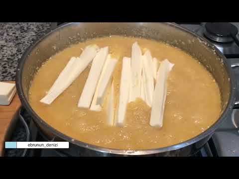 ✅ irmik helvası tarifi peynirli /Sütsüz İrmik Helvası Nasıl yapılır?