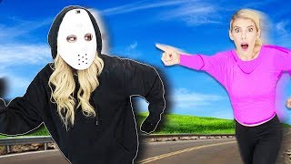 GAME MASTER has a REBECCA ZAMOLO Twin Disguise! (New Hidden Camera Face Reveal in My House)